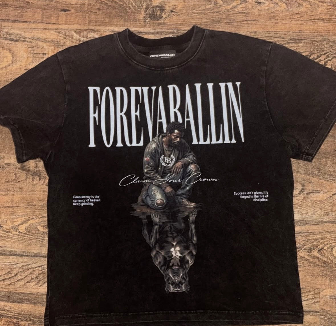 FOREVABALLIN "Dog in Me" Vintage Tee