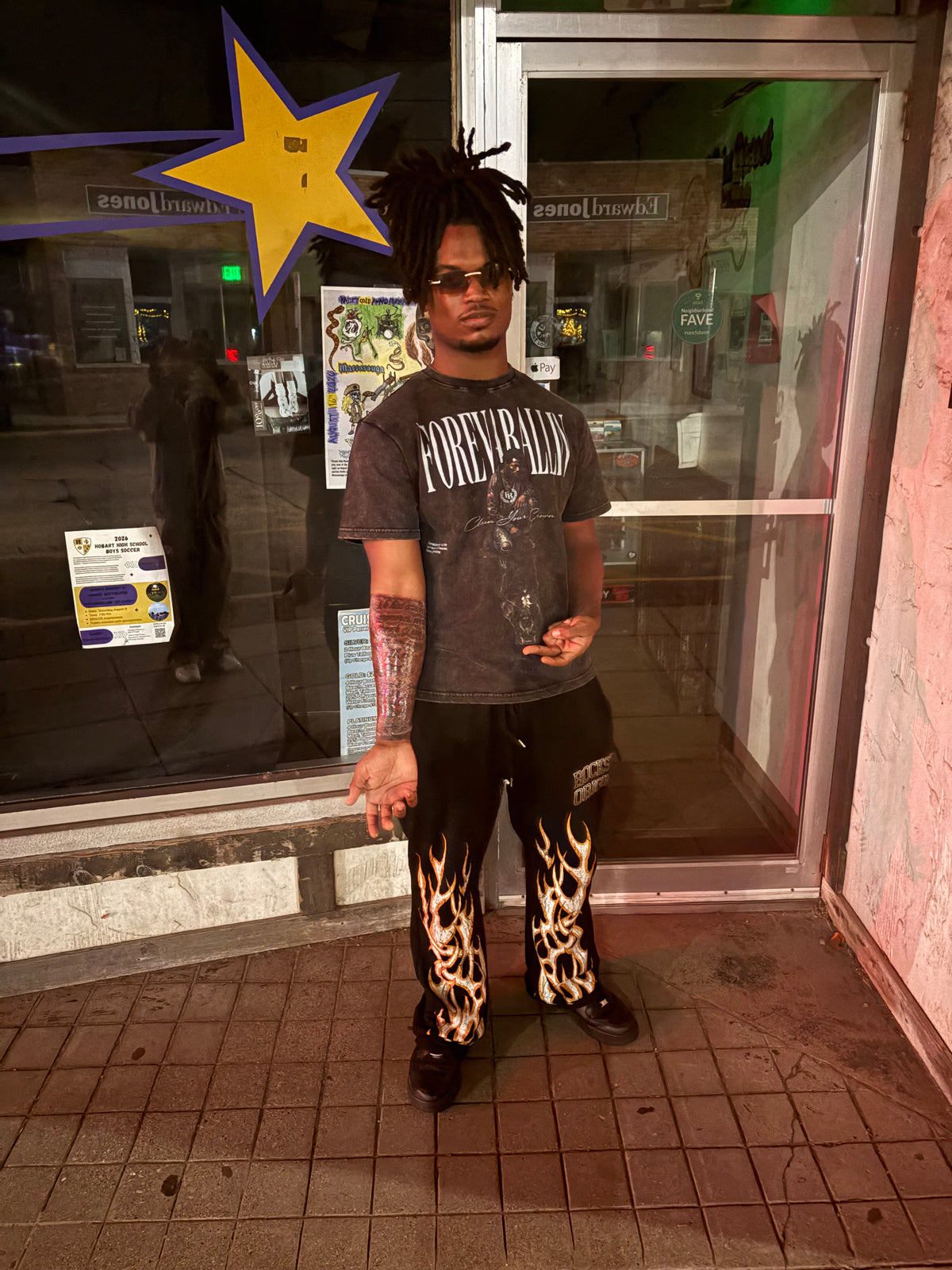 FOREVABALLIN "Dog in Me" Vintage Tee