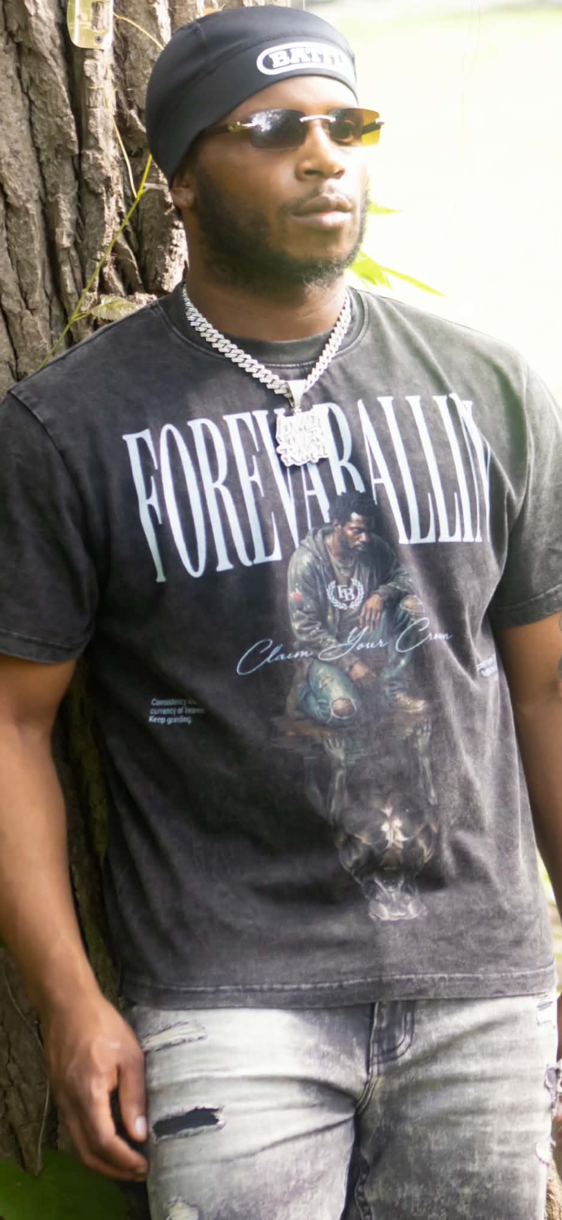 FOREVABALLIN "Dog in Me" Vintage Tee